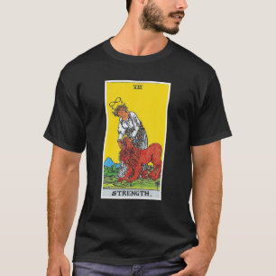 T-shirt Strength Tarot Card