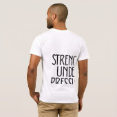 T-shirt Strength Under Pressure  (Dos entier)