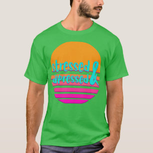 T-shirt Stressé et désespéré