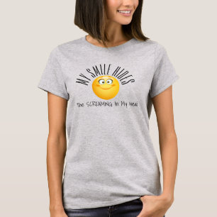 T-SHIRT STRESSÉ ! SOURIRE