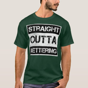 T-shirt Stright Outta Kettering city Ohio Vintage Distres