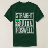 T-shirt Stright Outta Roswell NM Funny (Design devant)