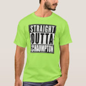 T-shirt Stright Outta Schaumpton - GLOVER (Devant)