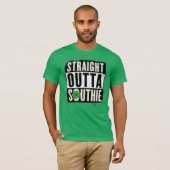 T-shirt Stright Outta Southie Boston (Devant entier)