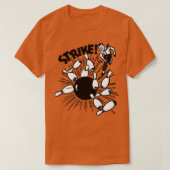 T-shirt Strike Bowling (Design devant)