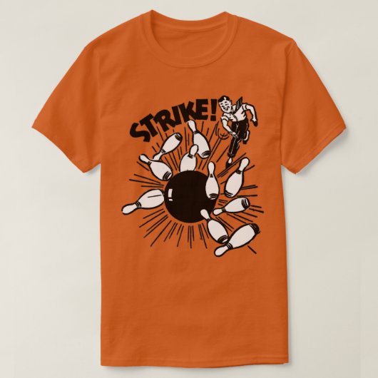 T-shirt Strike Bowling (Design devant)