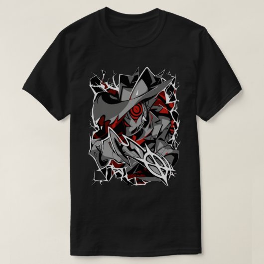 T-shirt Strike Demon Design Helluva Boss (Design devant)