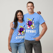 T-shirt Strike Funny Graphic Bowling Strikes League (Unisexe)