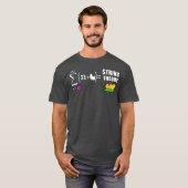 T-shirt String Theory  Funny Cat Science Quantum Physics (Devant entier)