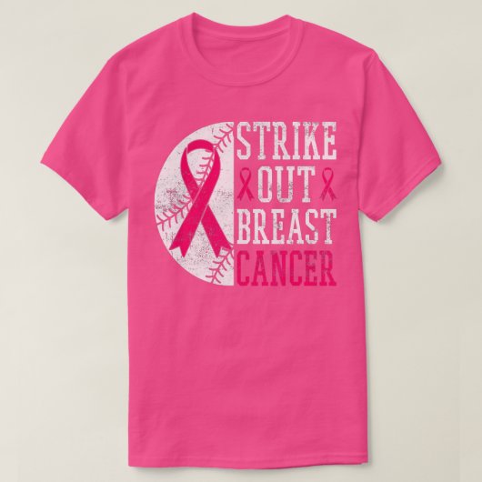 T-shirt Striout Breast Cancer Awareness Day Softball Pi (Design devant)