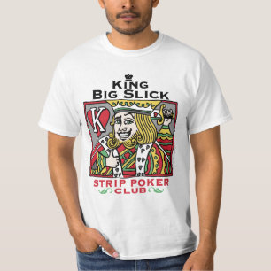 T-shirt Strip_poker_king_zazzle