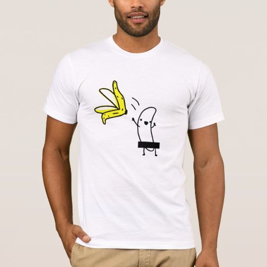 T-SHIRT STRIP-TEASE DE BANANE (Devant)
