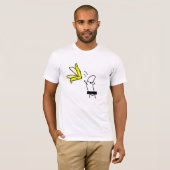 T-SHIRT STRIP-TEASE DE BANANE (Devant entier)