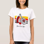 T-shirt Stripe classique Souvenirs espagnol (Devant)