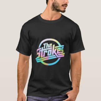 T-shirt Strokes Band Word Tour Pour Hommes Femmes
