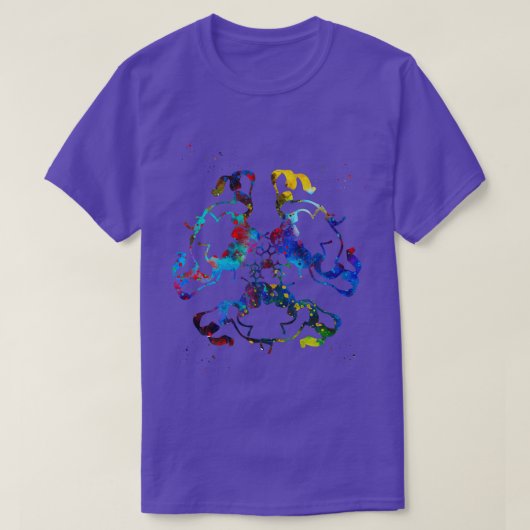 T-shirt Structure d'insuline 2 (Design devant)