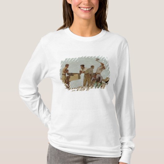 T-shirt Structure en bois (Devant)