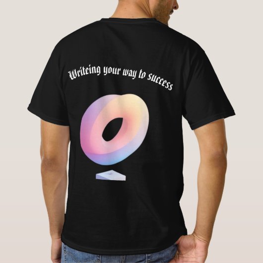 T-shirt Structure géométrique Pastel (Dos)