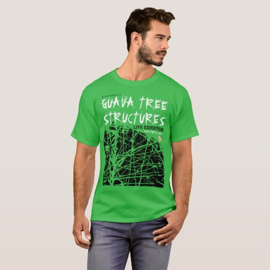 T-SHIRT STRUCTURES DE GUAVA TREE (Devant entier)