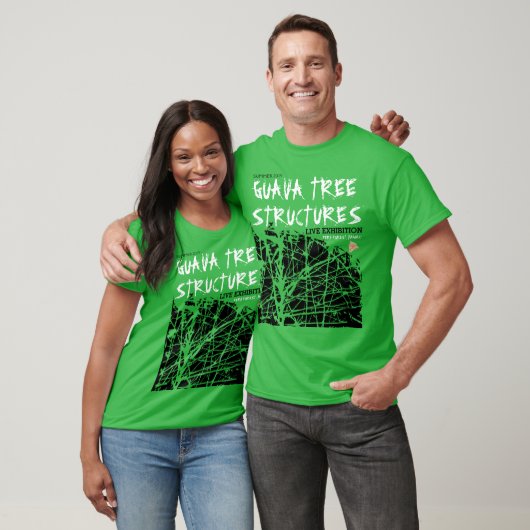 T-SHIRT STRUCTURES DE GUAVA TREE (Unisexe)