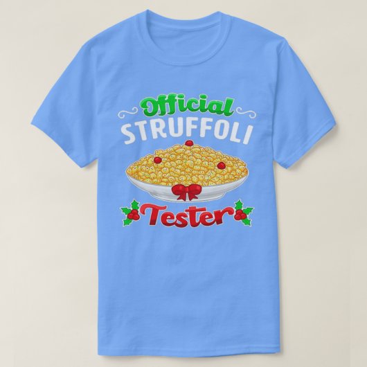 T-shirt Struffoli Tester Italien Pride Drôle Noël (Design devant)
