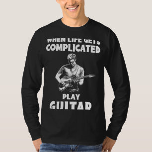T-shirt Strum Away the Stress : Quand la vie devient compl
