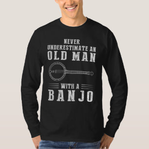 T-shirt Strumming Strumming Struckles : Old Mans Banjo Ski
