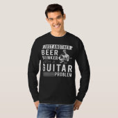 T-shirt Strums & Sips : Just Another Beer Drinker with Gu (Devant entier)