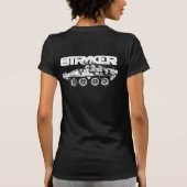 T-shirt Stryker Femme Bella Canvas Fine Jersey T-Sh (Dos)