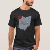 T-shirt STRYKER Ohio OH City State USA mignon Souvenir (Devant)