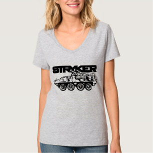T-shirt Stryker pour femmes Hanes Nano V-Neck