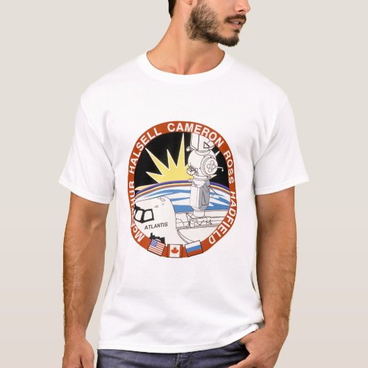 T-shirt Sts-74 (Correctif de mission) (Devant)