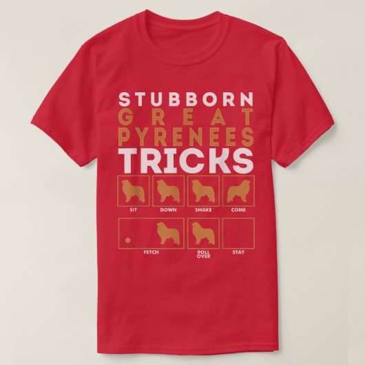 T-shirt Stubborn Great (Design devant)