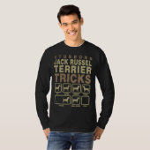 T-shirt Stubborn Jack Russel Terrier Tricks Shirt, Funny J (Devant entier)