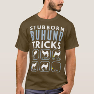 T-shirt Stubborn Norwegian Buhund Tricks - Entraînement d