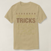 T-shirt Stubborn Parrot Tricks Bird Lover (Design devant)