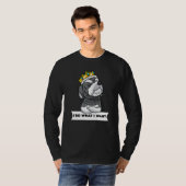 T-shirt Stubborn Schnoodle Dog With Crown Premium (Devant entier)