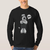T-shirt Stubborn Sheepadoodle Dog (Devant)