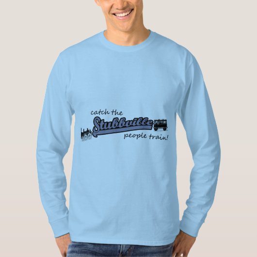 T-shirt stubbville - train de personnes (Devant)