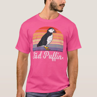 T-shirt Stud Puffin Drôle Amoureux des animaux