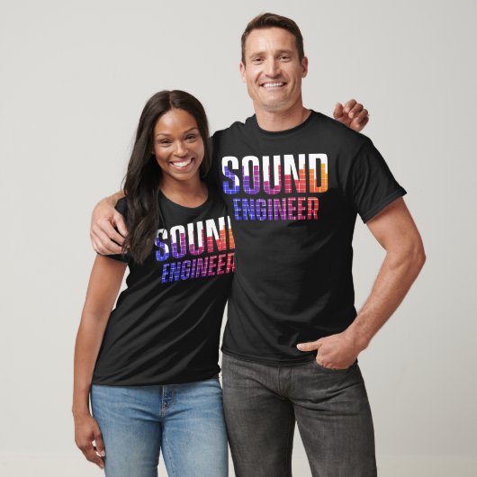 T-shirt Studio Audio Engineer Tools Sound Guy Tech  (Unisexe)