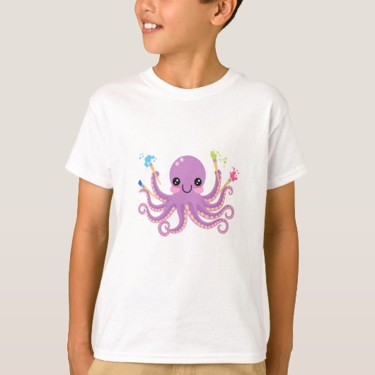 T-shirt Studio Creative Pieuvre (Devant)