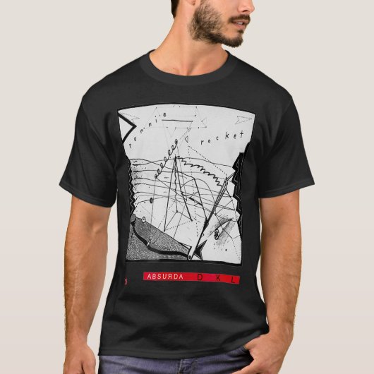 T-SHIRT STUDIO DAVID LYNCH RONNIE ROCKET (Devant)