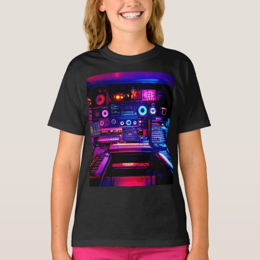 T-shirt Studio de musique (Devant)