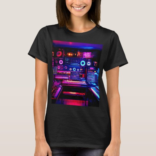 T-shirt Studio de musique (Devant)