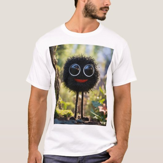T-shirt Studio Ghibli Soot Sprée Art Imprimer (Devant)