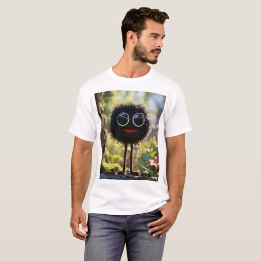 T-shirt Studio Ghibli Soot Sprée Art Imprimer (Devant entier)