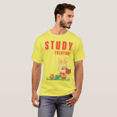 T-Shirt Study Bunny (Devant entier)