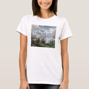 T-shirt Study of Sky and Trees (oil on canvas)