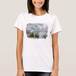 T-shirt Study of Sky and Trees (oil on canvas)